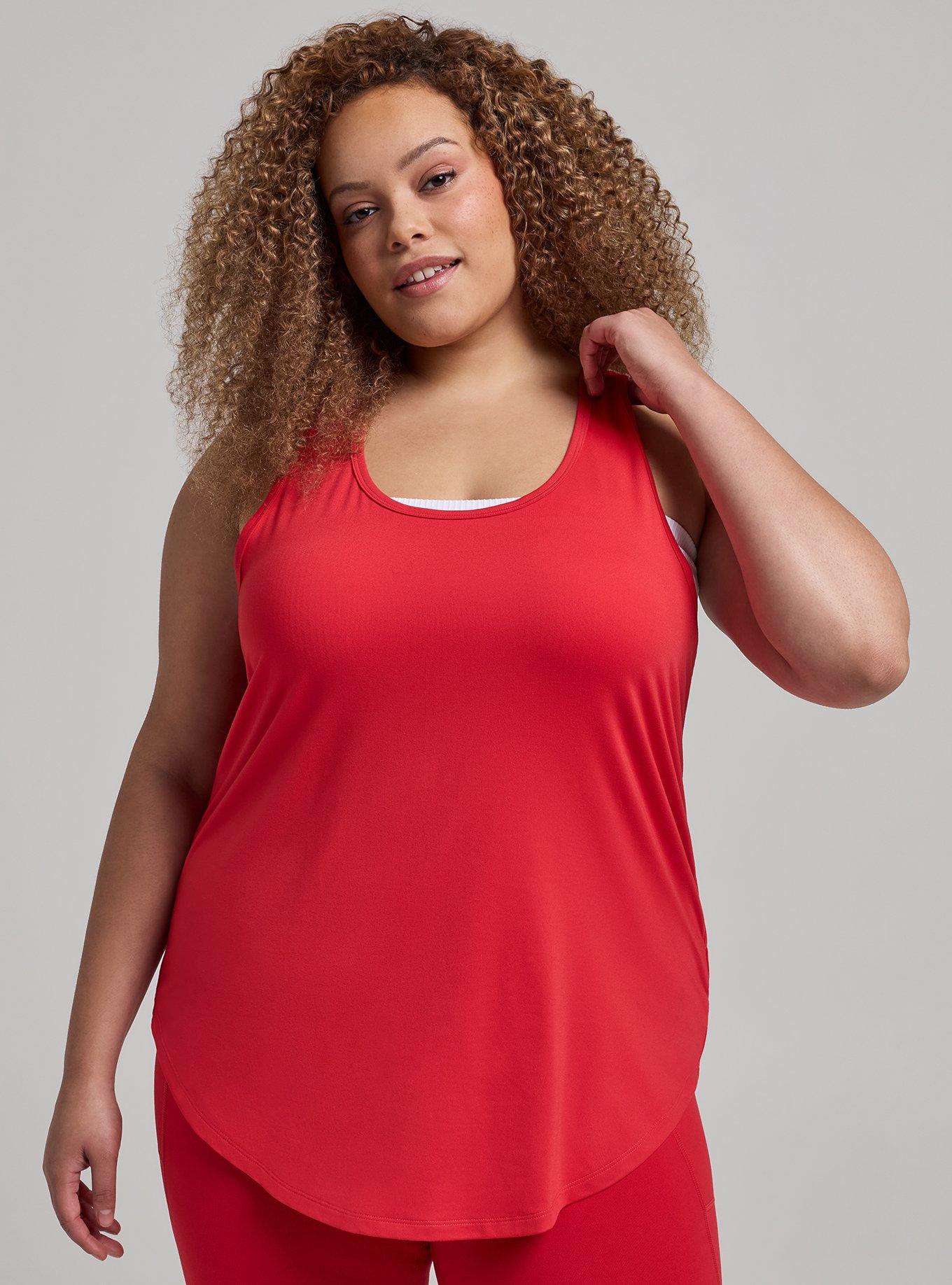 TRU Super Soft Performance Jersey Active Tank, LOLLIPOP, alternate