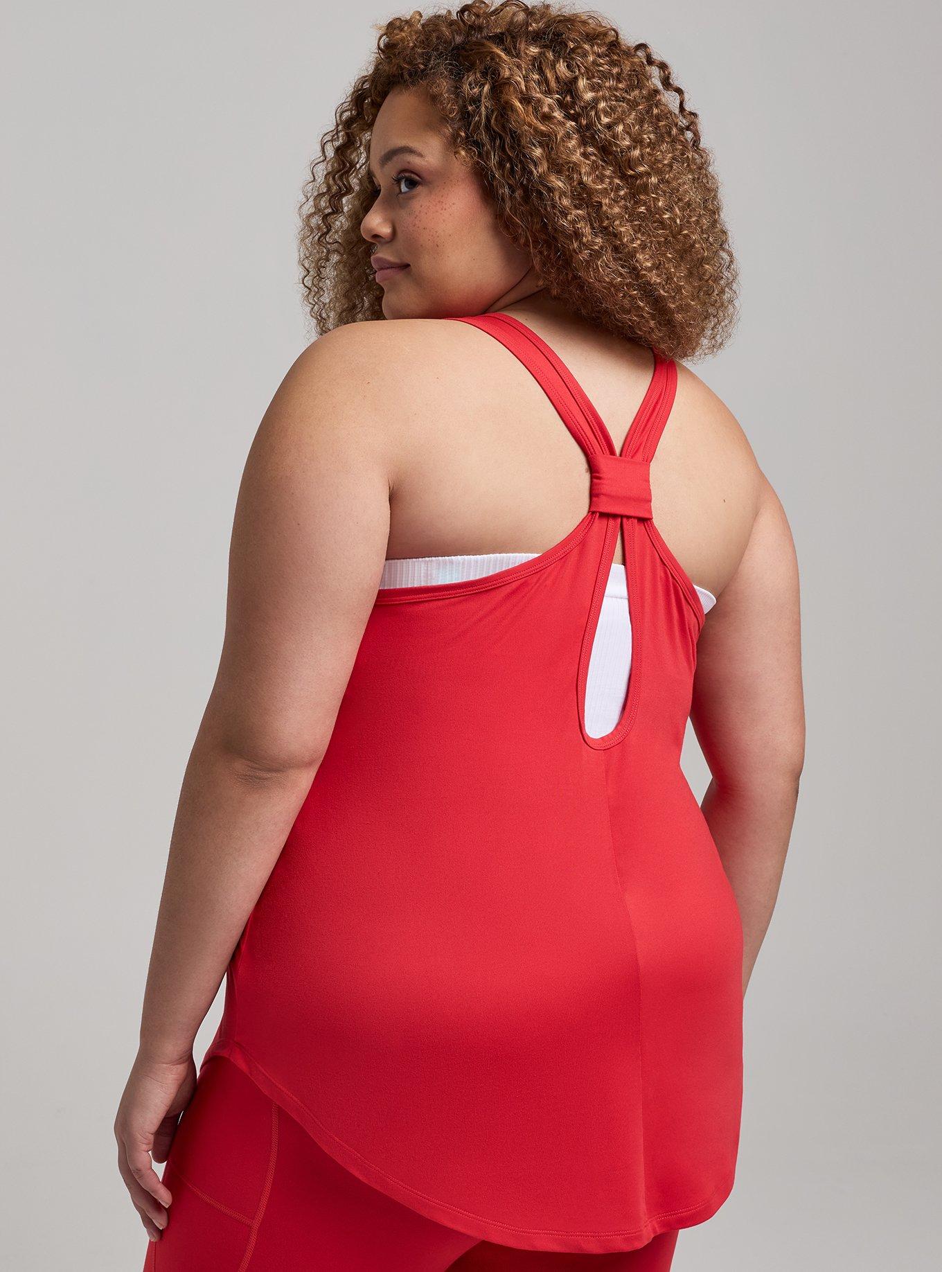 TRU Super Soft Performance Jersey Active Tank, LOLLIPOP, alternate