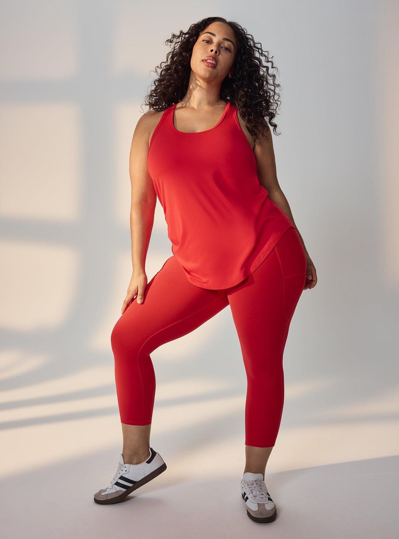 TRU Super Soft Performance Jersey Active Tank, LOLLIPOP, alternate