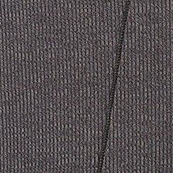 Cotton Ribbed Mid Rise Shorty Logo Panty, BLACK HEATHER, swatch