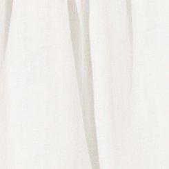 Double Gauze Button Up Short Sleeve Shirt Top, CLOUD DANCER, swatch