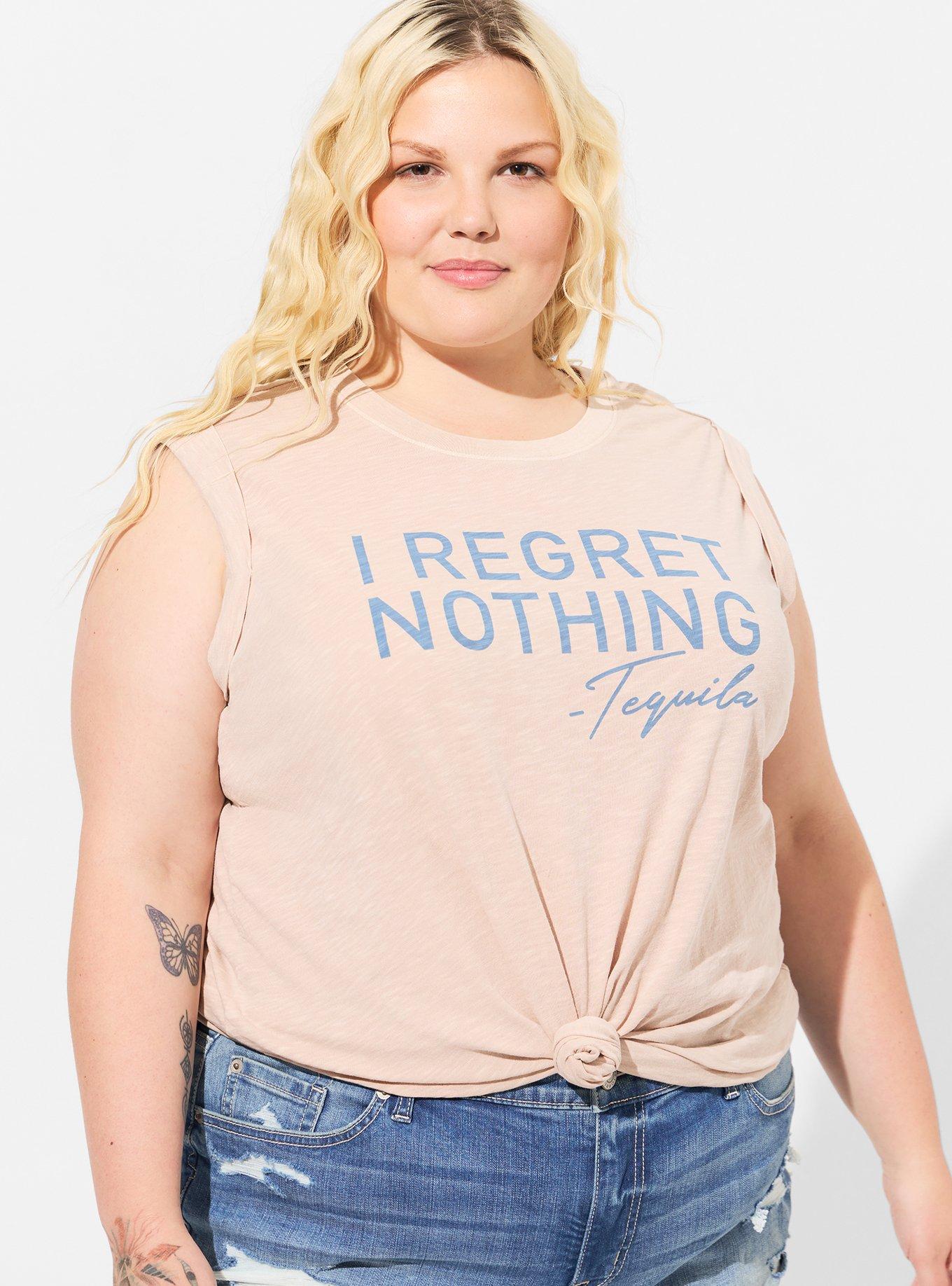 BNWT Torrid Plus Size 2 (18/20) Peach Stripe Classic Fit Pocket Tee Slub  Cotton