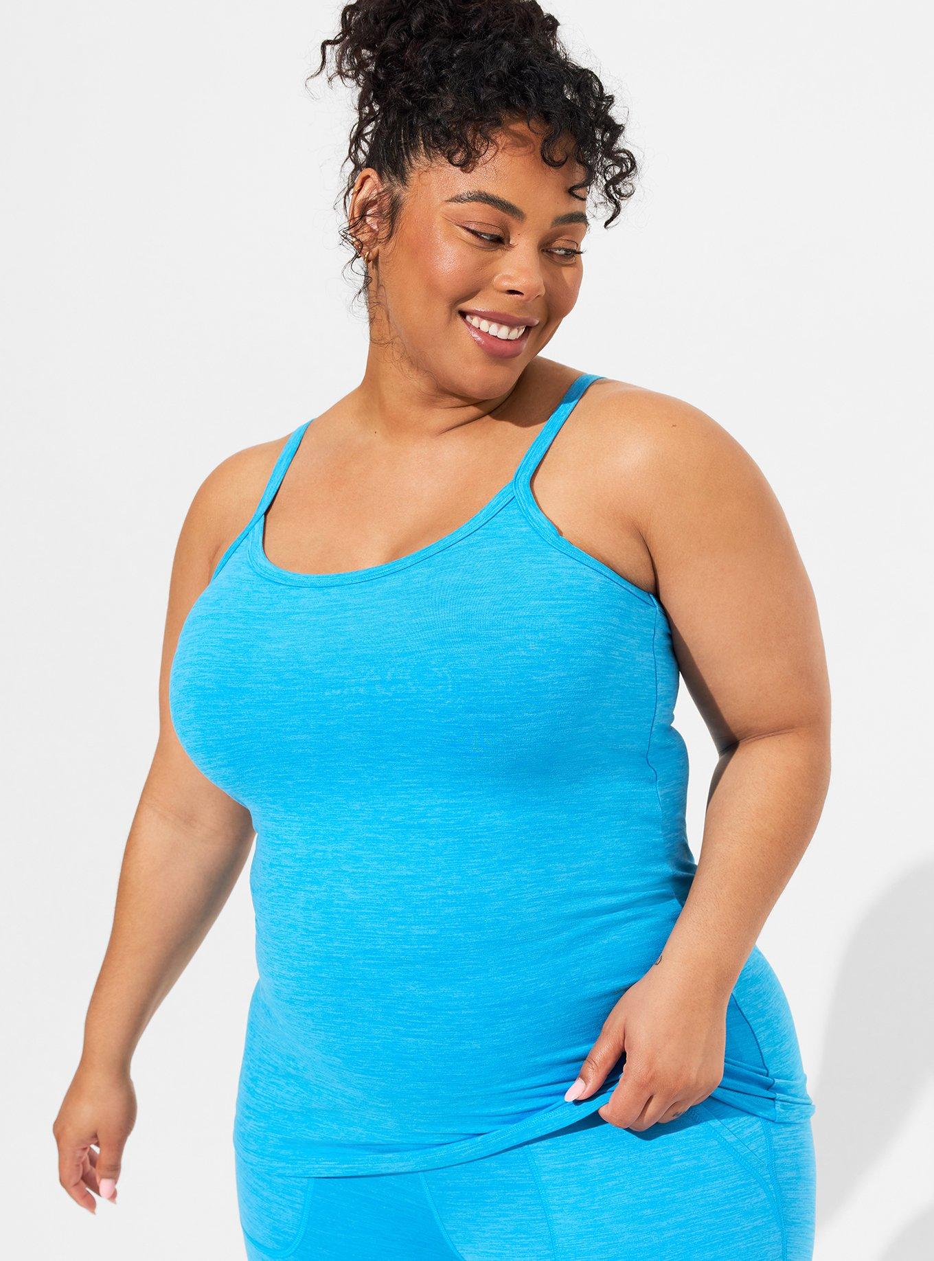 Millennia Slit Asymmetrical Neck Active Cami main image 1