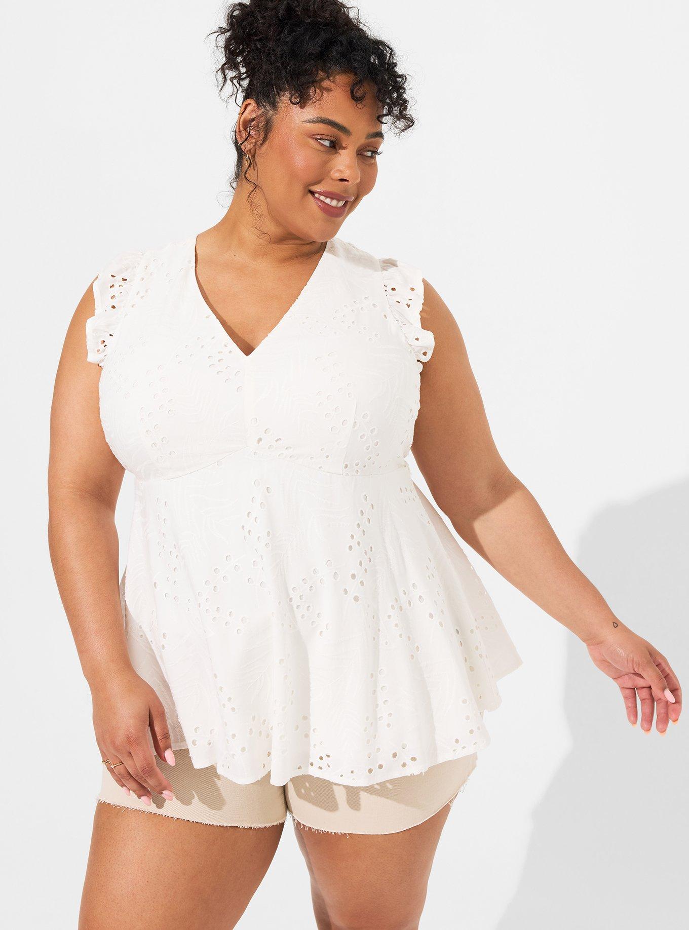 torrid, Tops, Torrid Baby Doll Top Plus Size 0