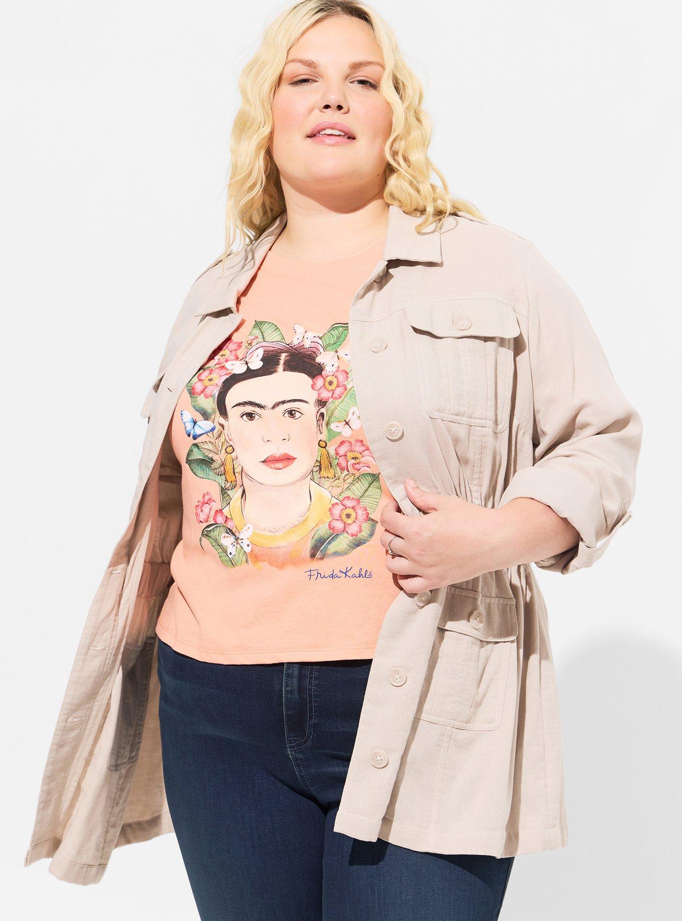 Plus Size - Double Gauze Utility Anorak - Torrid