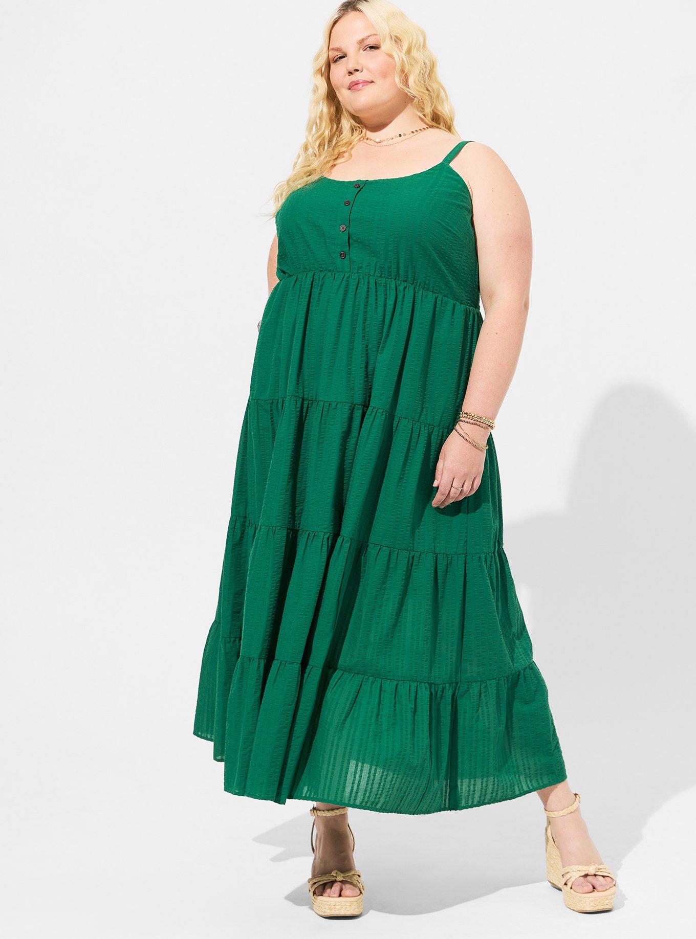 Maxi Challis Tiered Dress