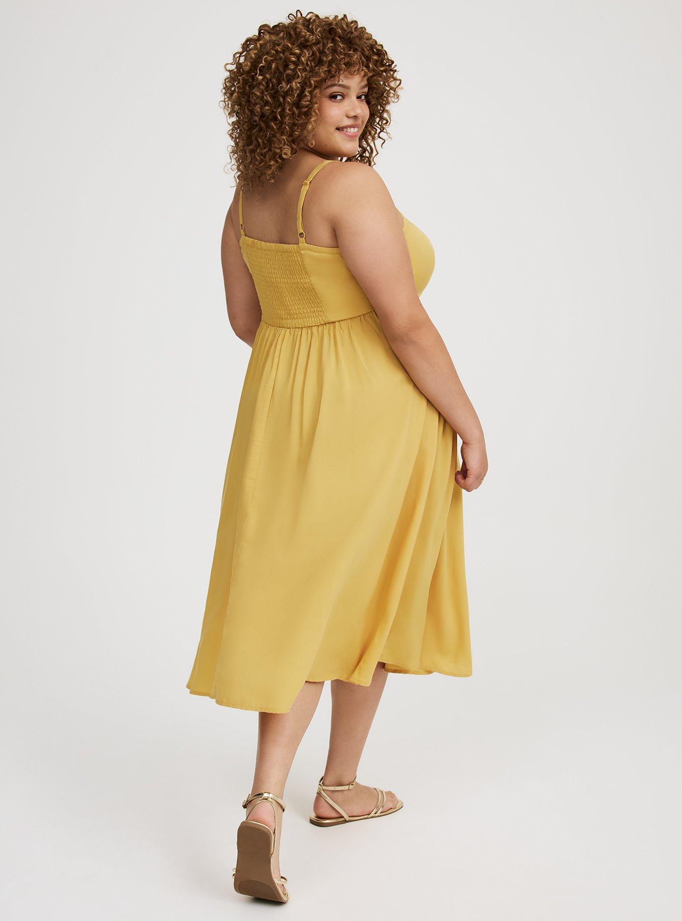 Midi Washable Challis Sundress