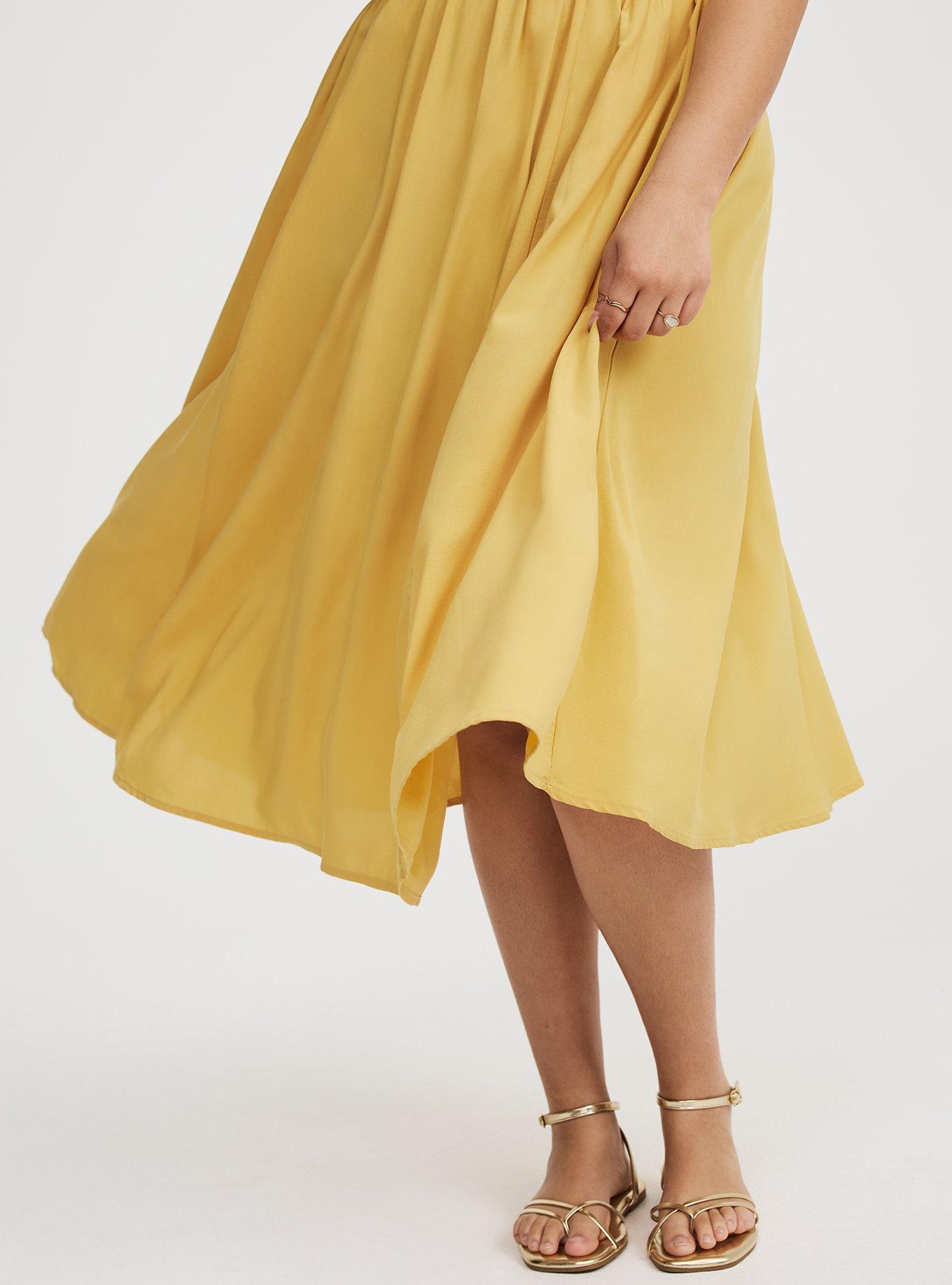 Midi Washable Challis Sundress