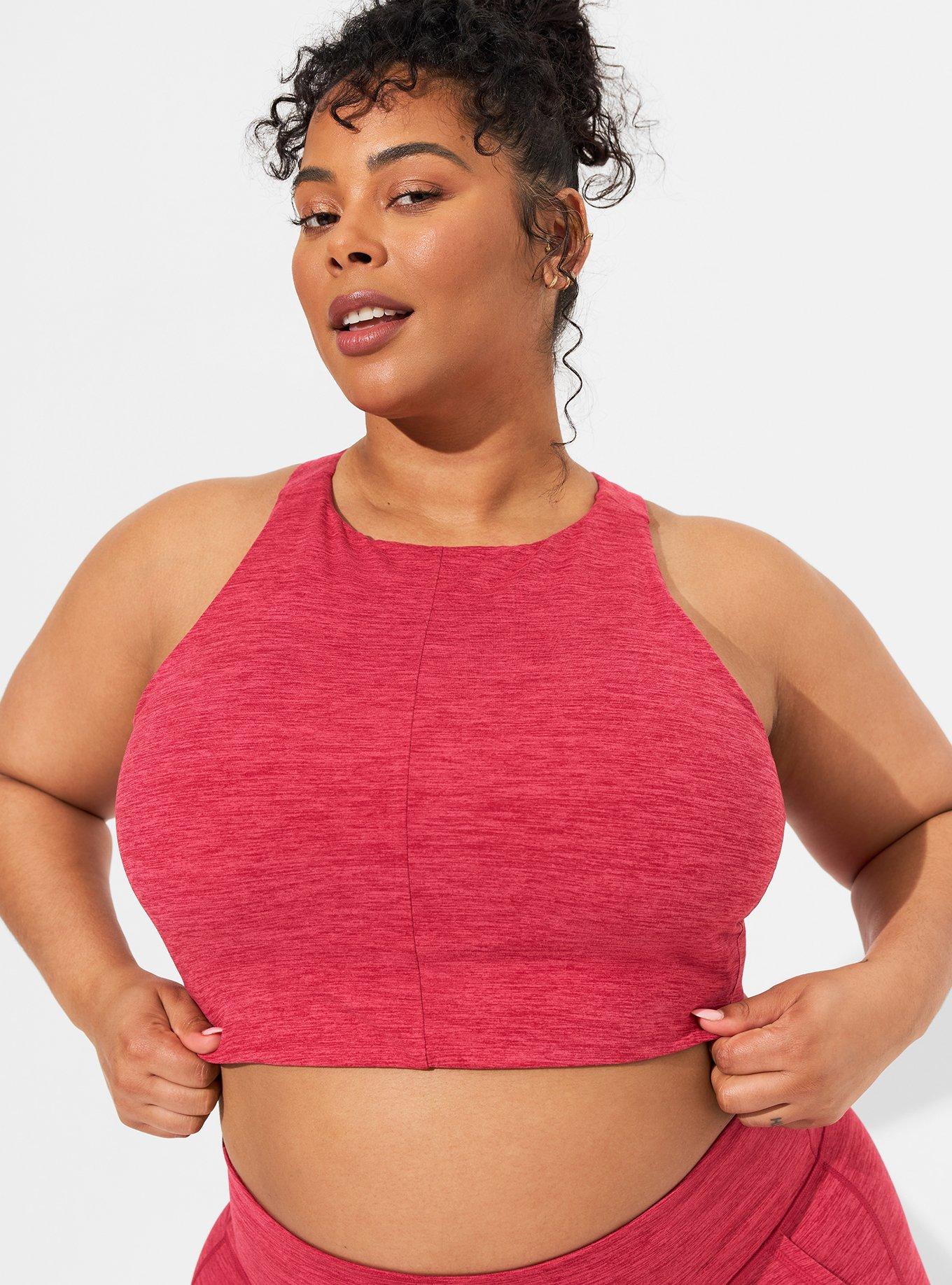 Torrid Camper Low-Impact Wireless Longline Active Sports Bra Size 3