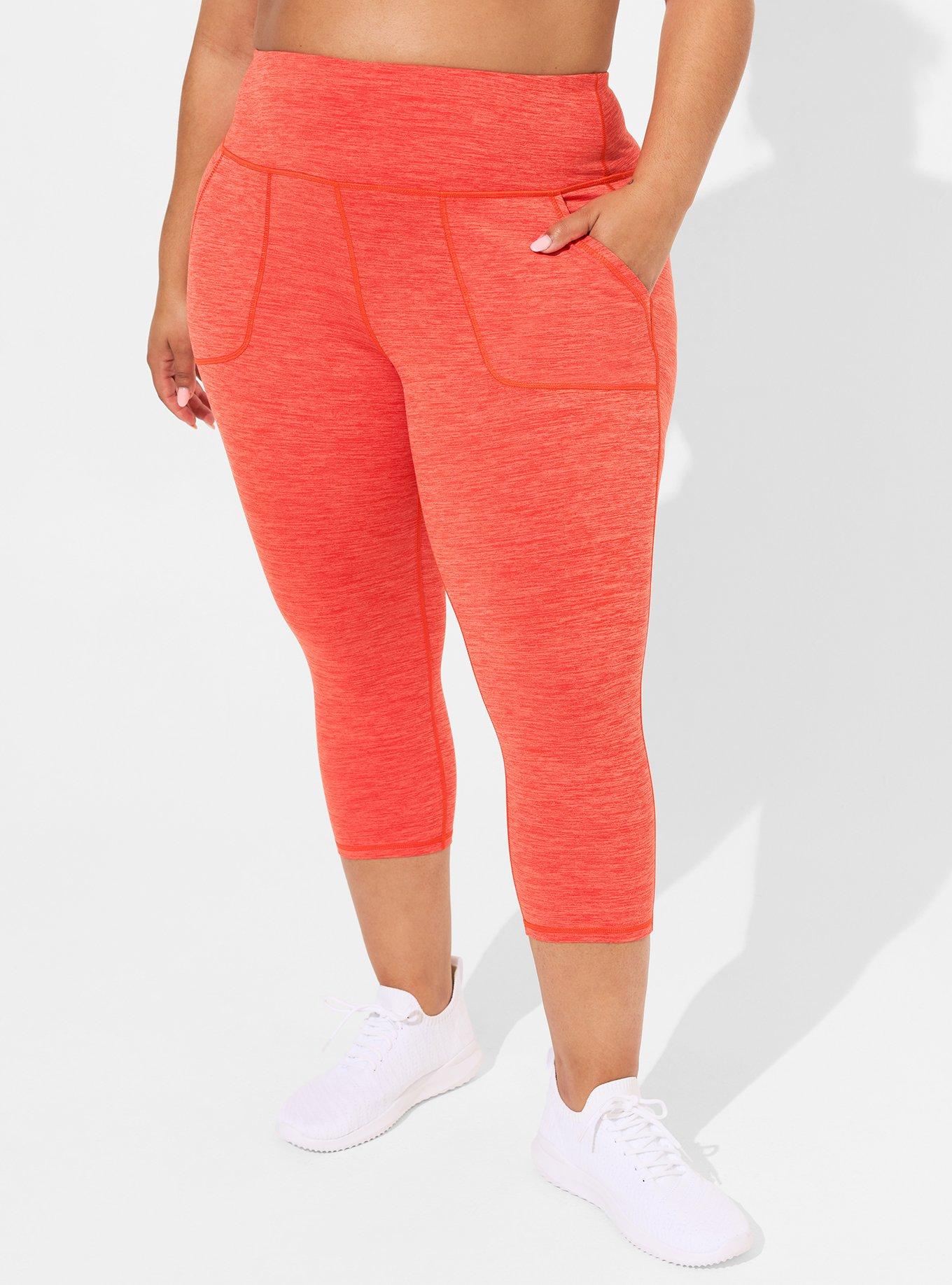 Plus Size - Super Soft Performance Jersey Capri Active Legging