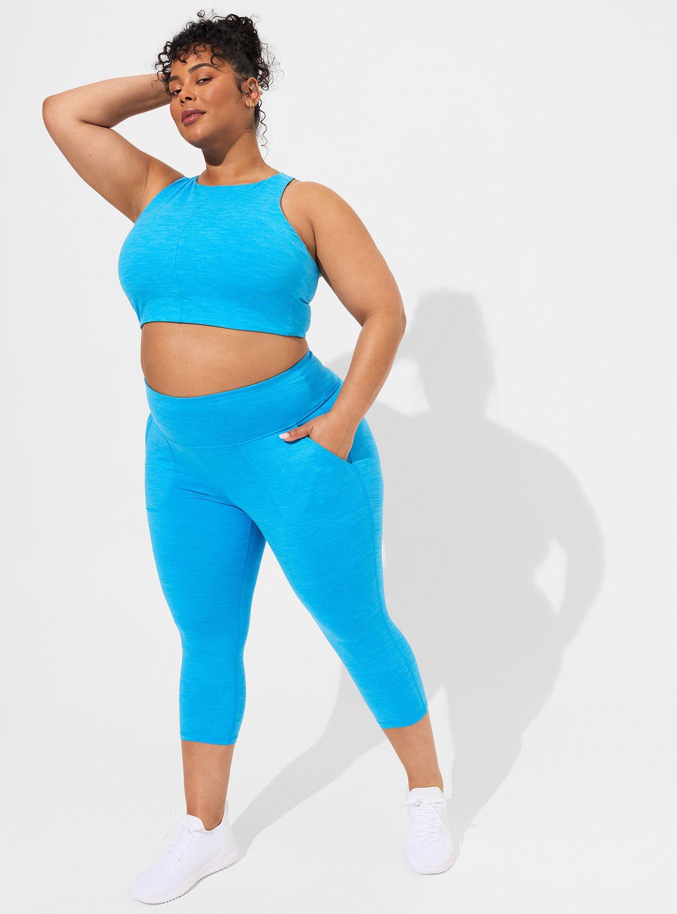 Plus Size - Performance Core Capri Active Legging With Side Pockets - Torrid