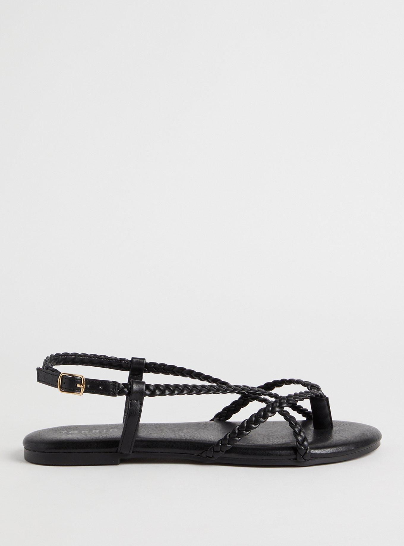 Braided Gladiator Thong Sandal (WW