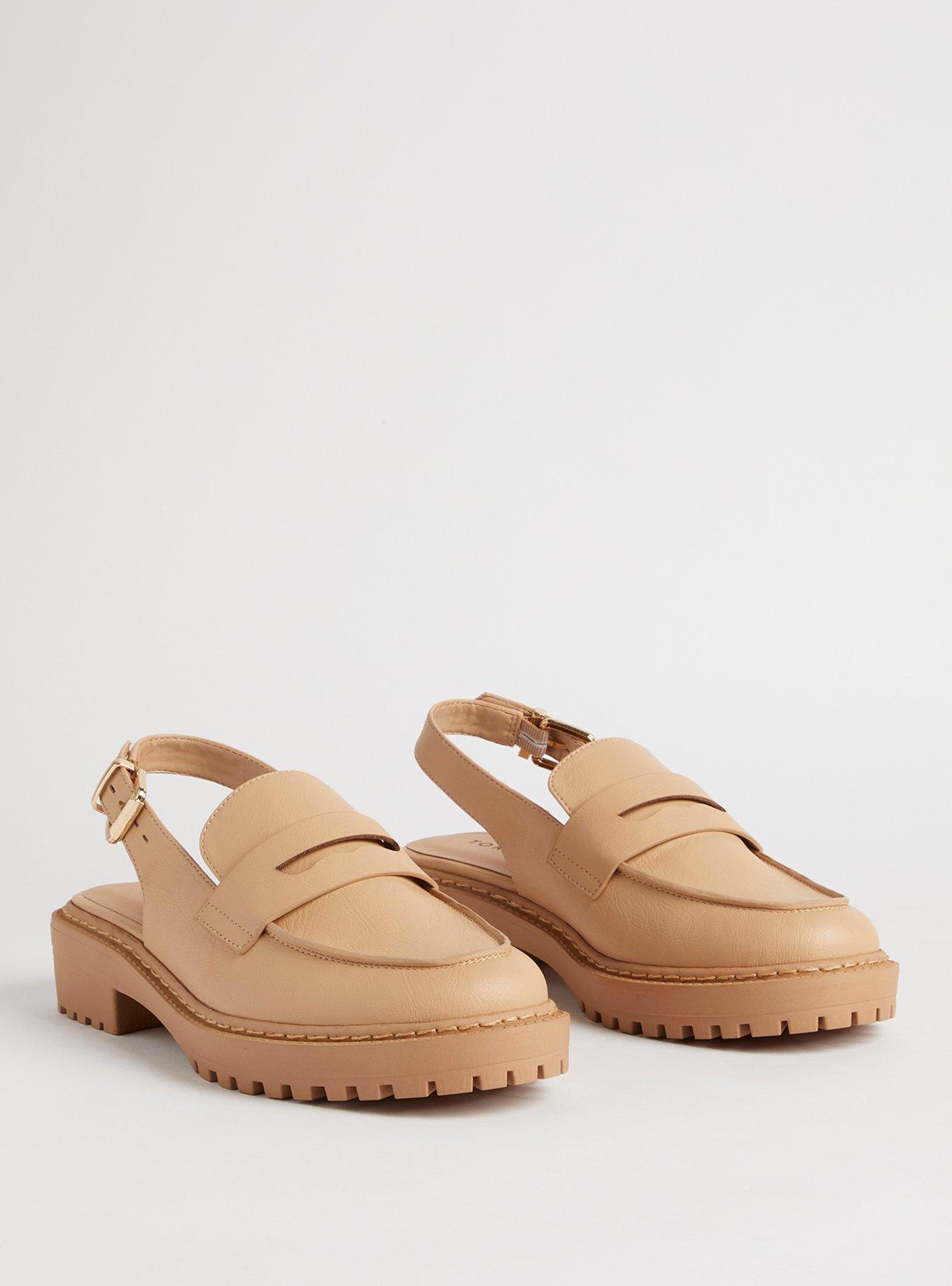 Open Back Heel Loafer