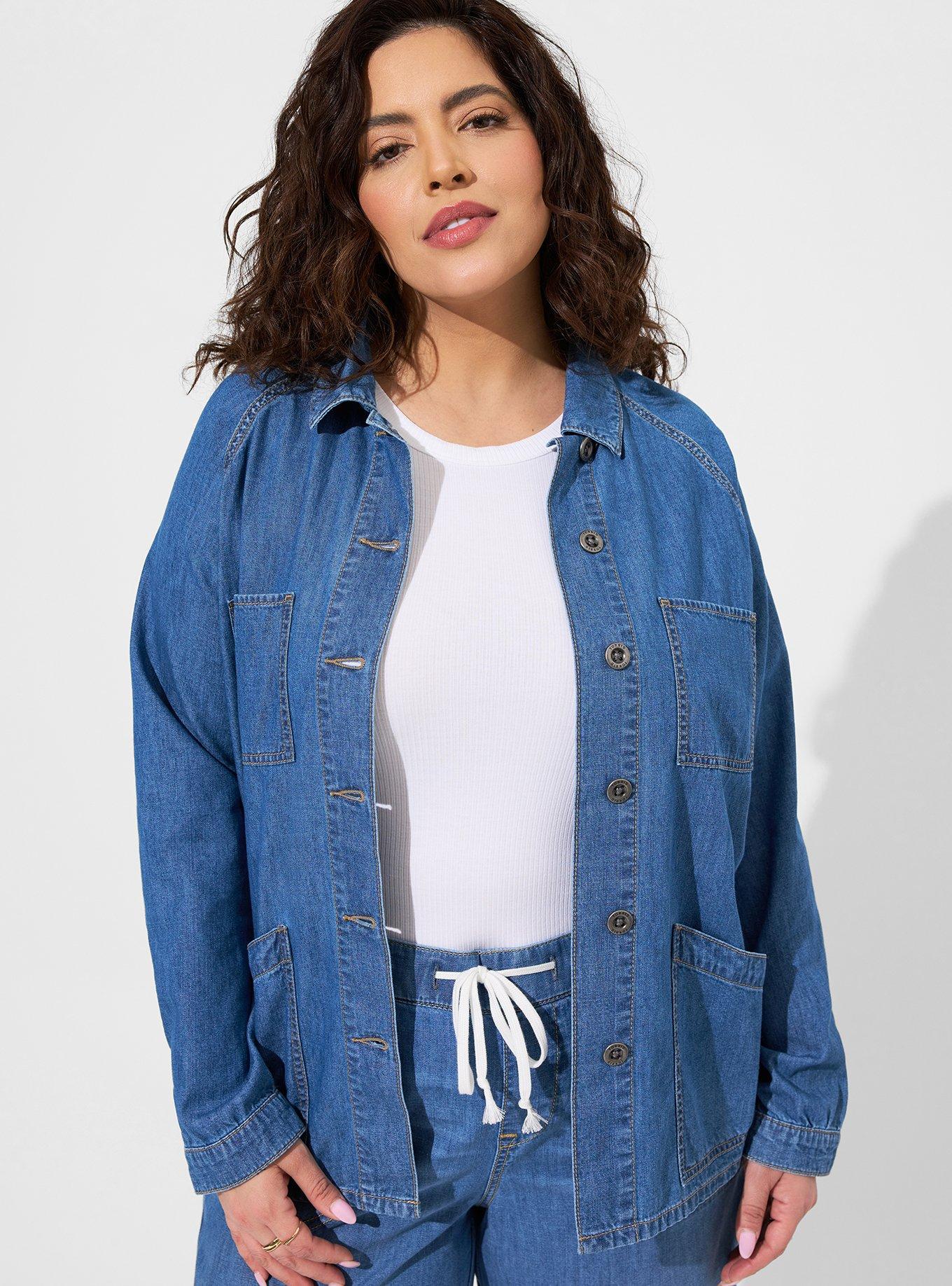 Plus size cheap chore coat