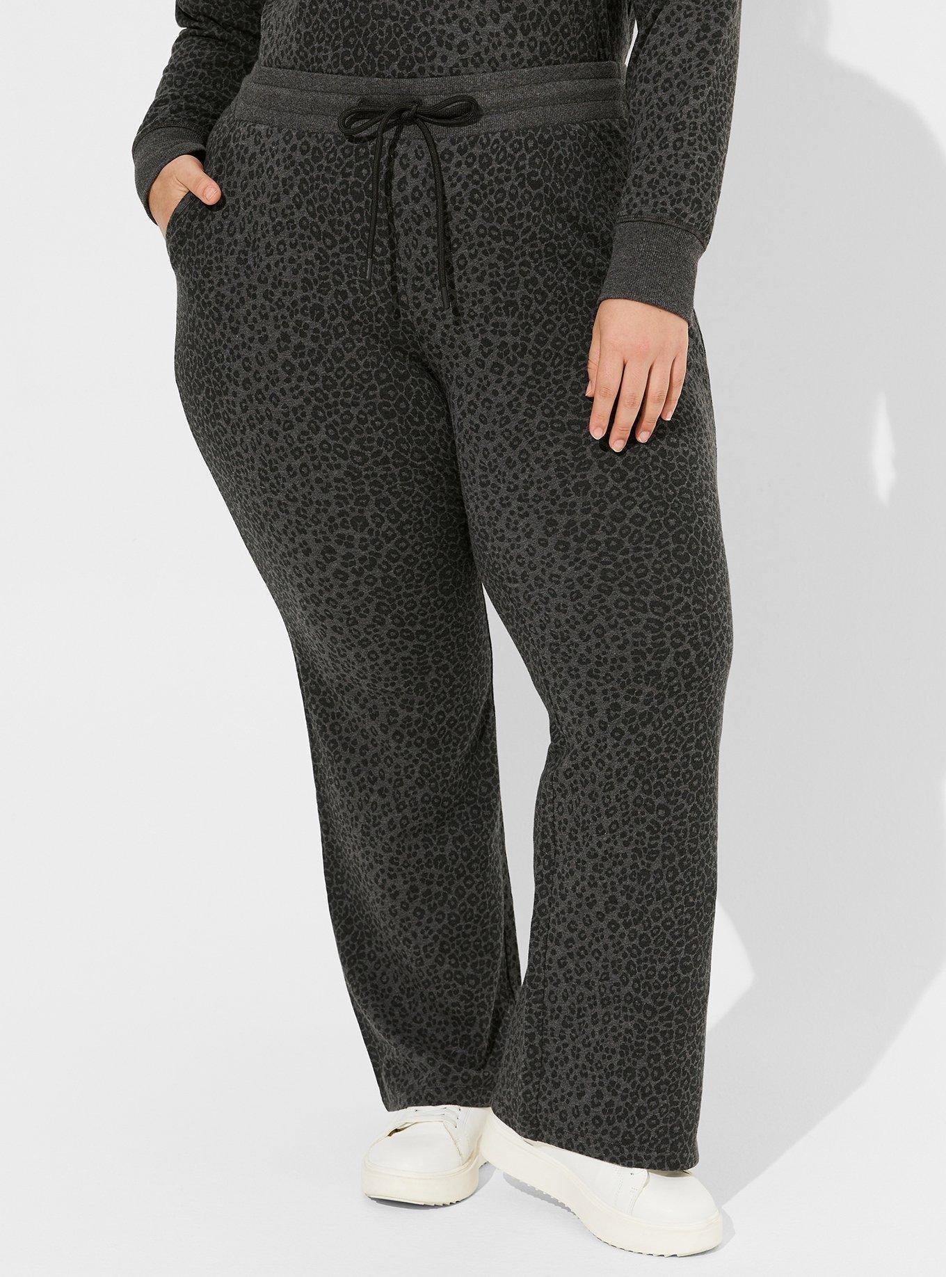 Plus Size Fleece Joggers - Heather