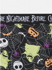 Plus Size Disney The Nightmare Before Christmas Brief Mid Rise Cotton Panty, MULTI, alternate