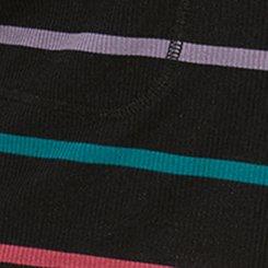 Super Soft Rib Lounge Short, OPTIMIST STRIPE DEEP BLACK, swatch