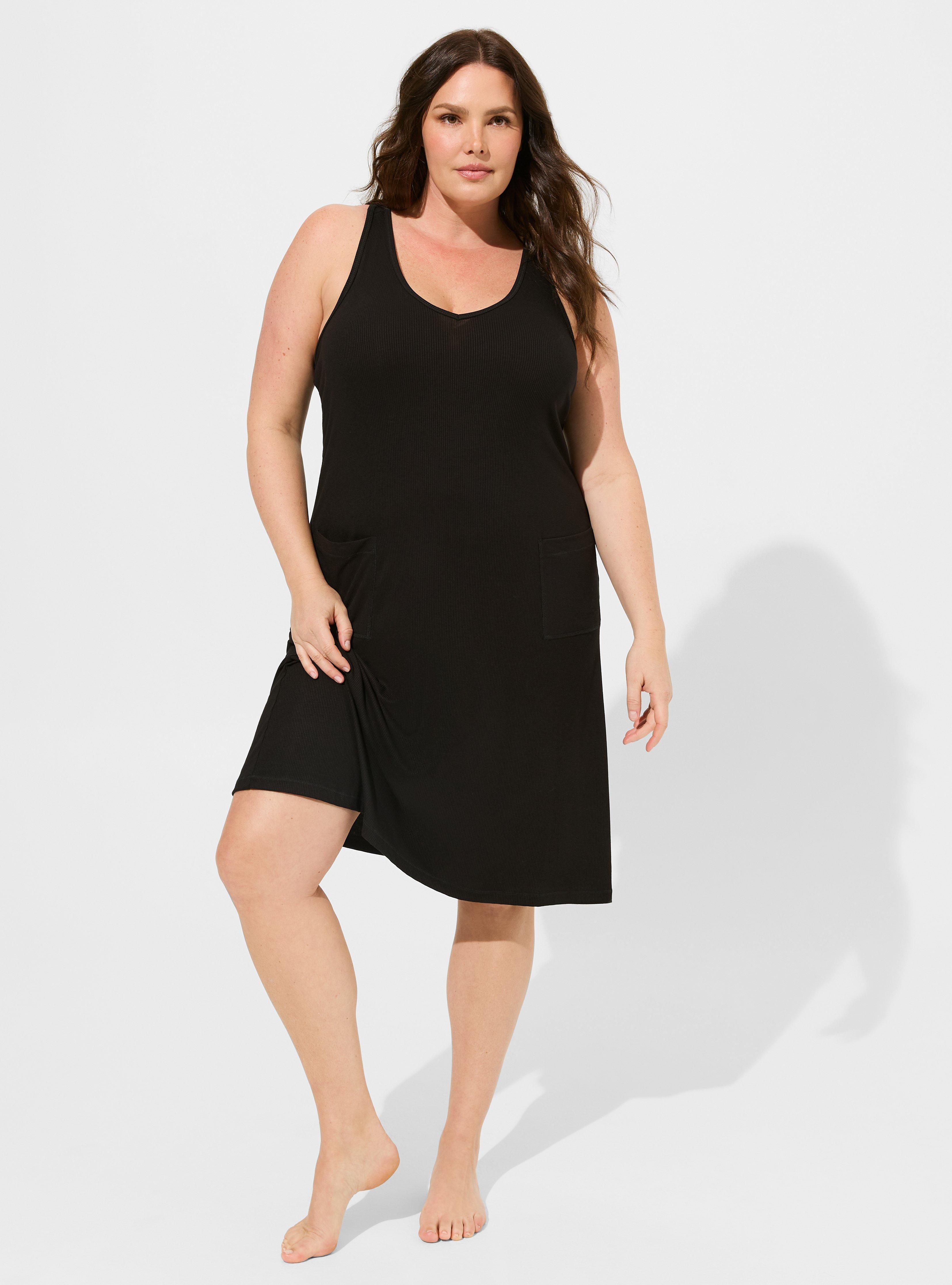 Plus Size - Super Soft Rib Sleeveless Lounge Tank - Torrid