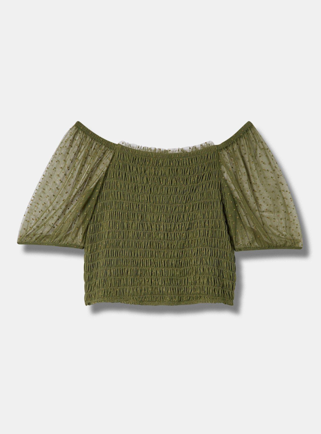 【gypsohila 】2way puff tops ブラック　新品 レディース
