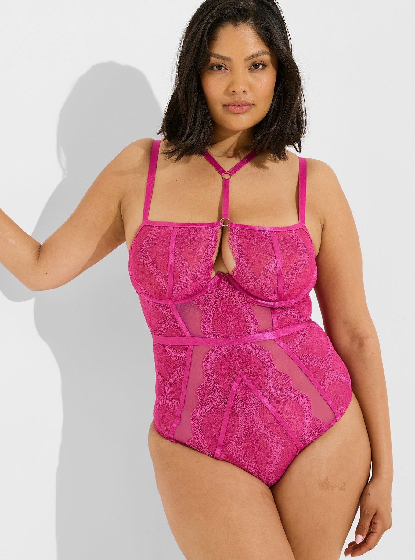 Plus Size - Boudoir Strappy Bodysuit - Torrid