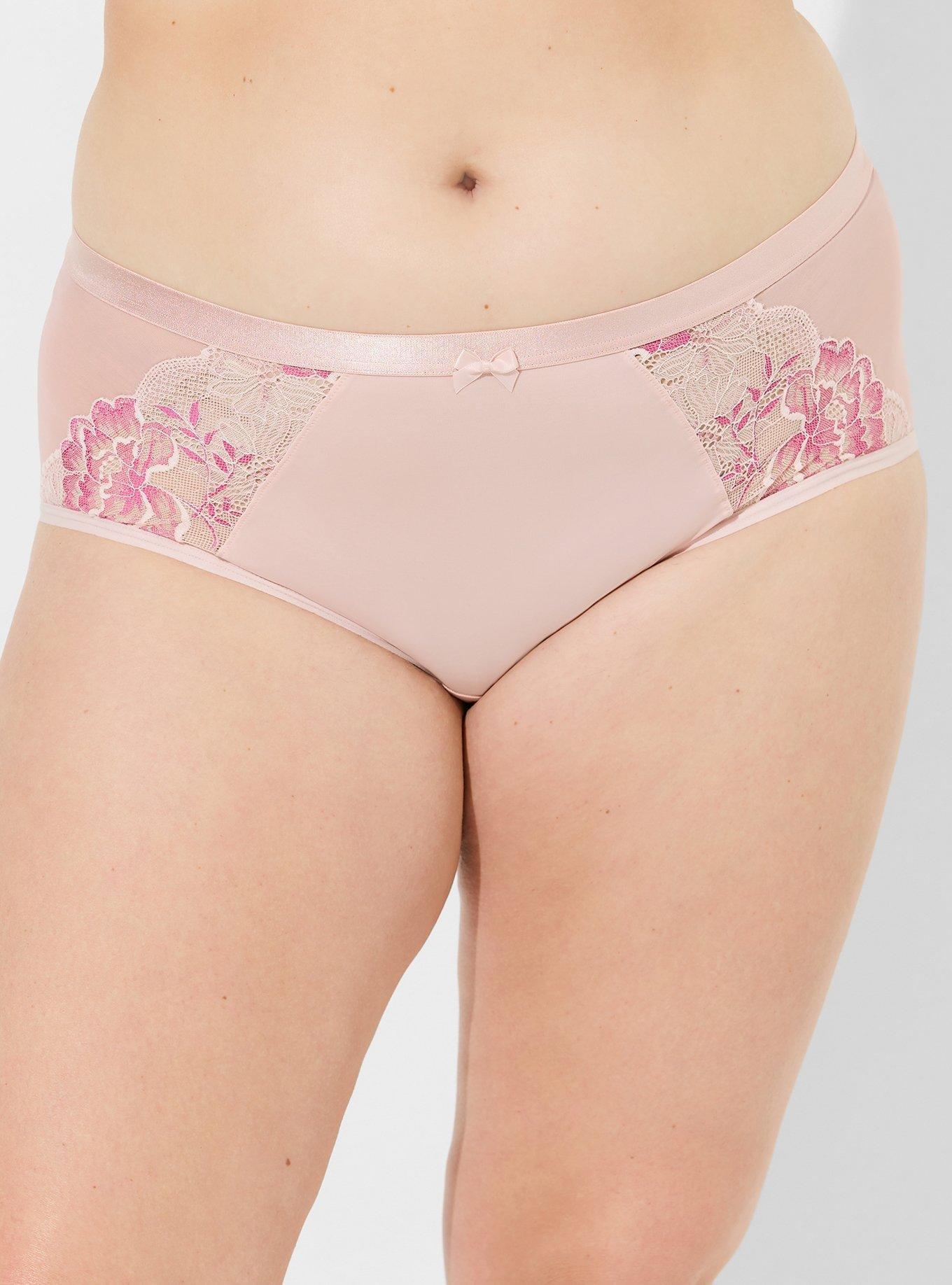 TORRID Photo Floral Lace Mid Rise Hipster Panty