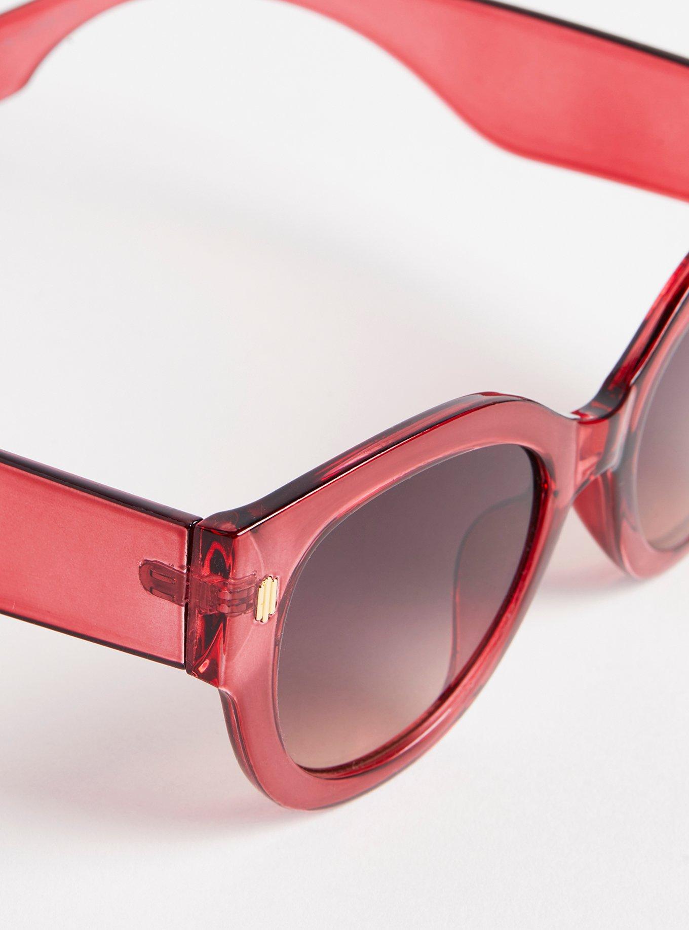 Plus Size Cateye Smoke Lens Sunglasses Torrid