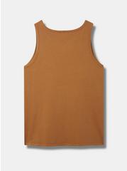 Mustang Classic Fit Cotton Crew Neck Tank, TOBACCO BROWN, alternate