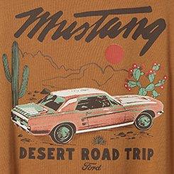 Mustang Classic Fit Cotton Crew Neck Tank, TOBACCO BROWN, swatch