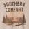 Southern Comfort Classic Fit Cotton Crew Tee, MUSHROOM, swatch