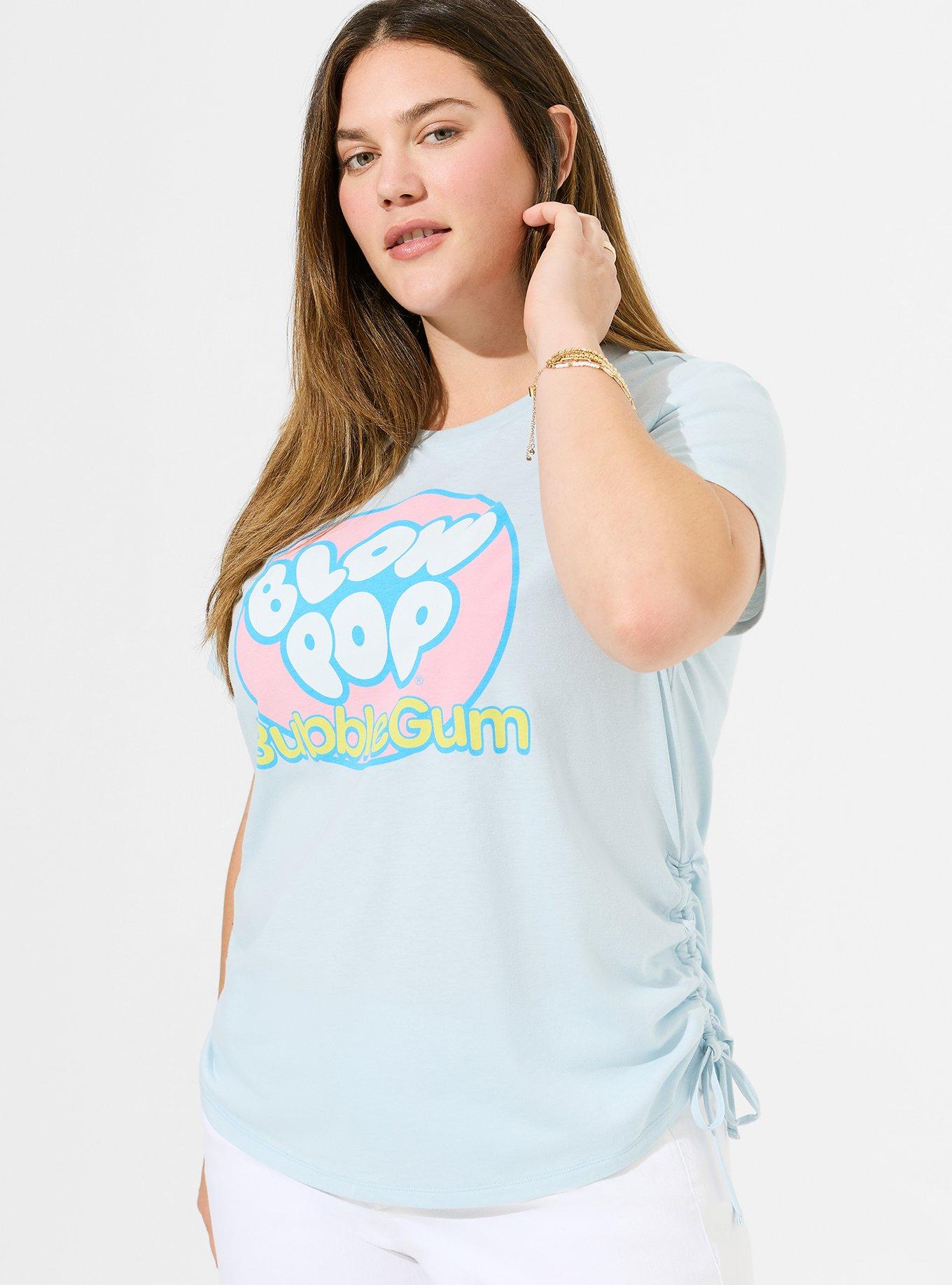 Blow Pop Slim Fit Cotton Cinch Tee, BABY BLUE, hi-res