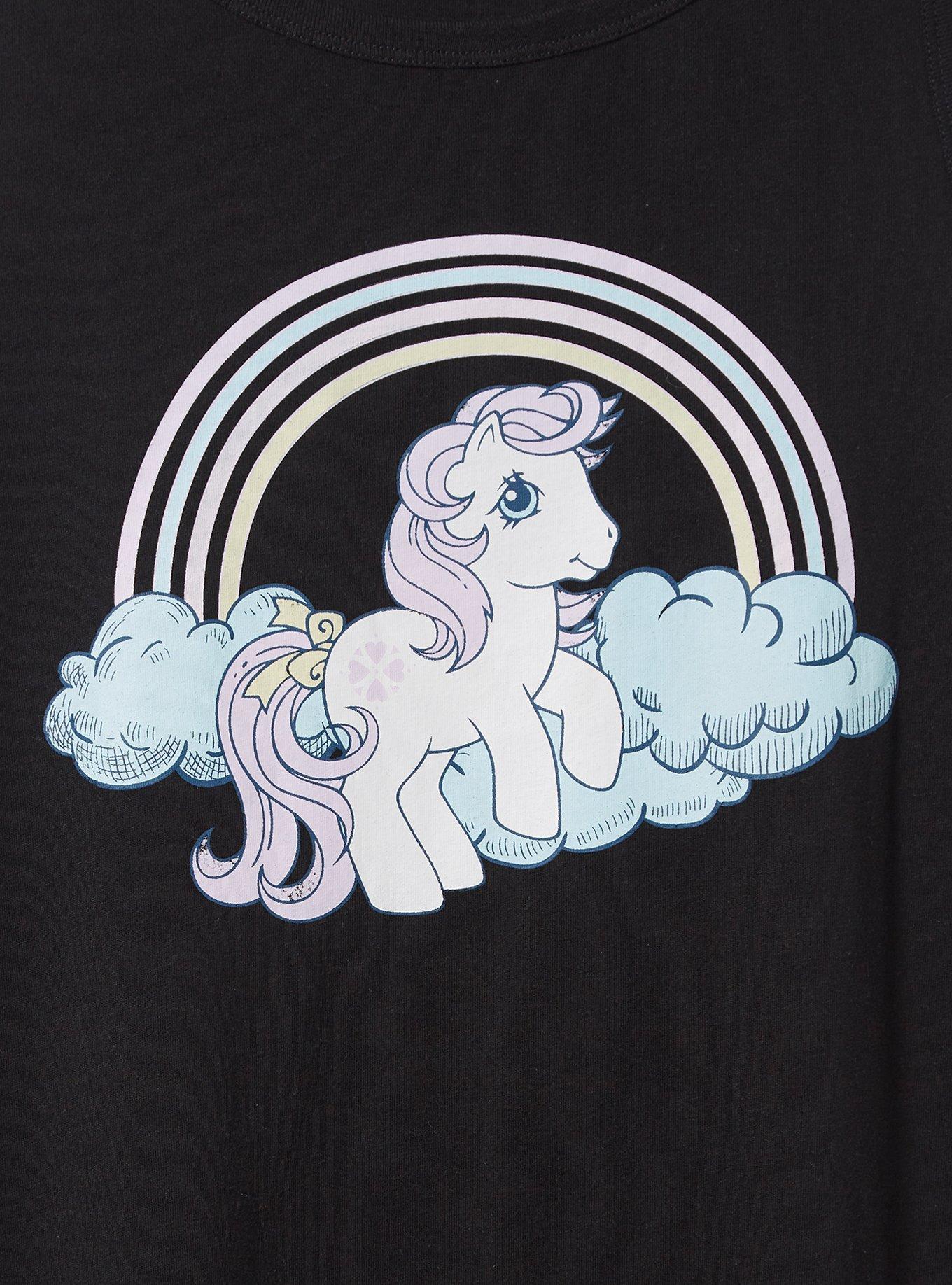My Little Pony Classic Fit Cotton Crew Neck Tee, DEEP BLACK, alternate