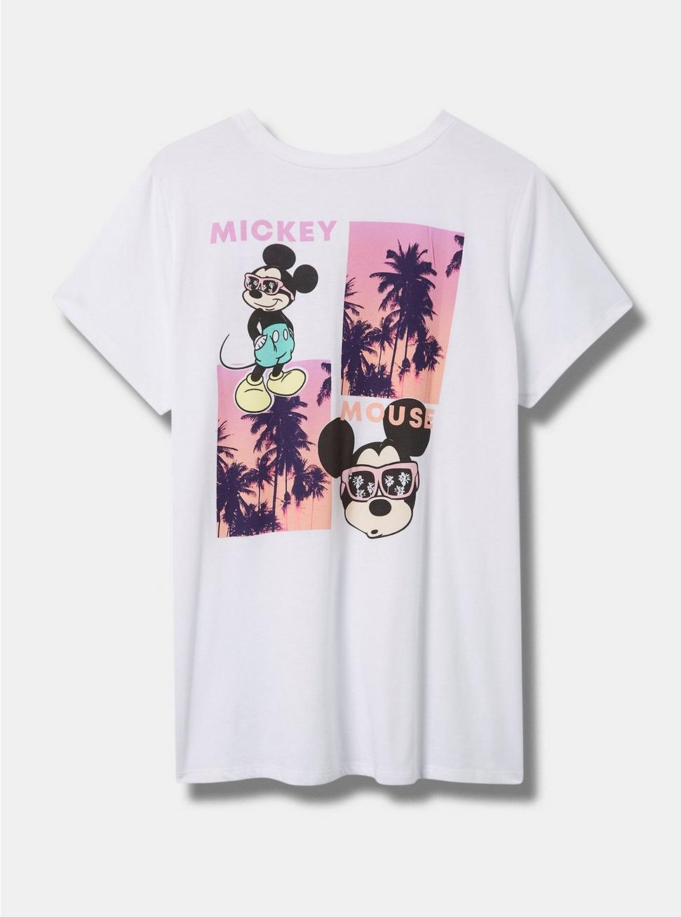 Mickey Mouse Classic Fit Crew Tee, BRIGHT WHITE, hi-res