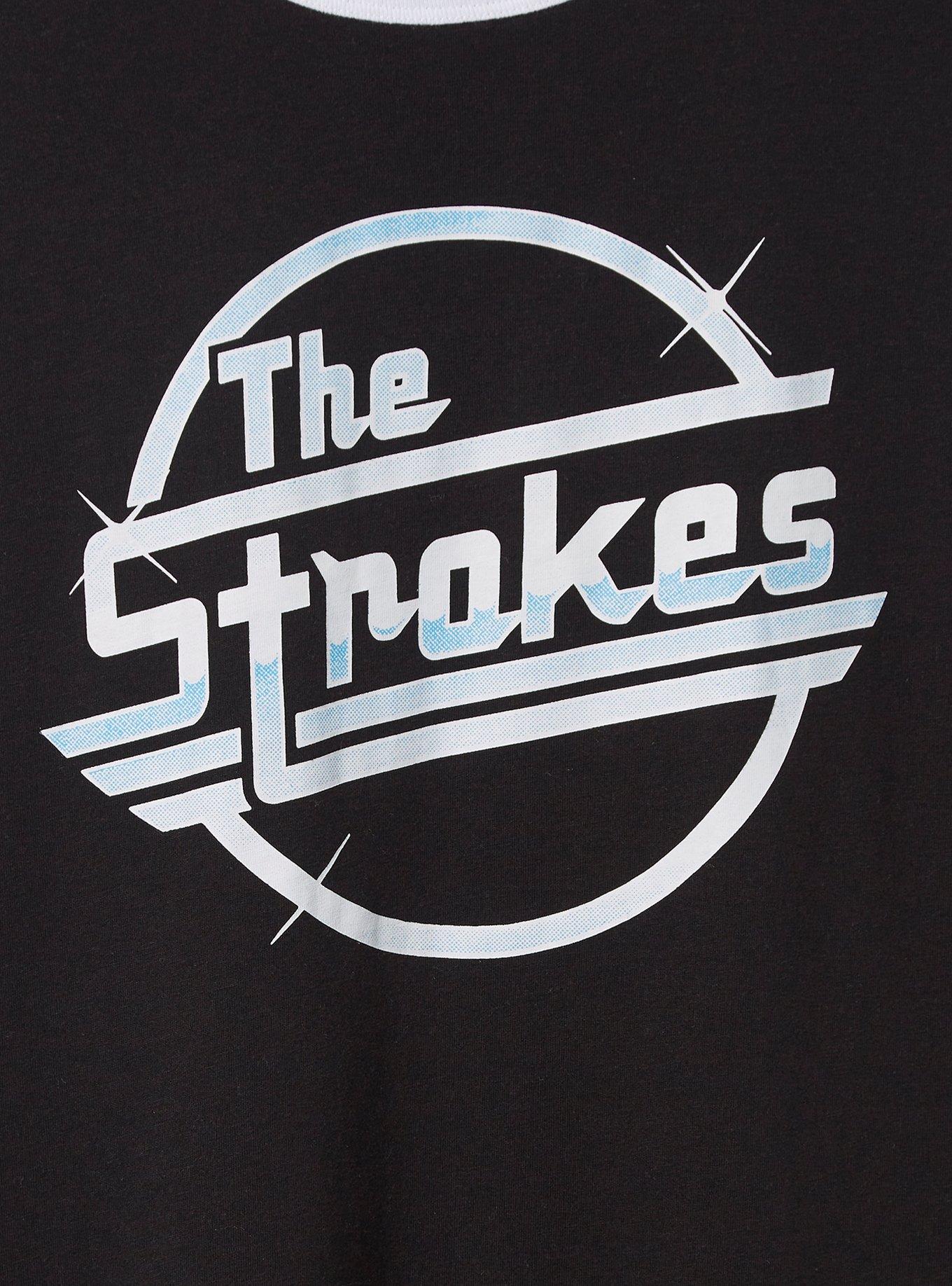 Plus Size - The Strokes Classic Fit Cotton Ringer Tee - Torrid