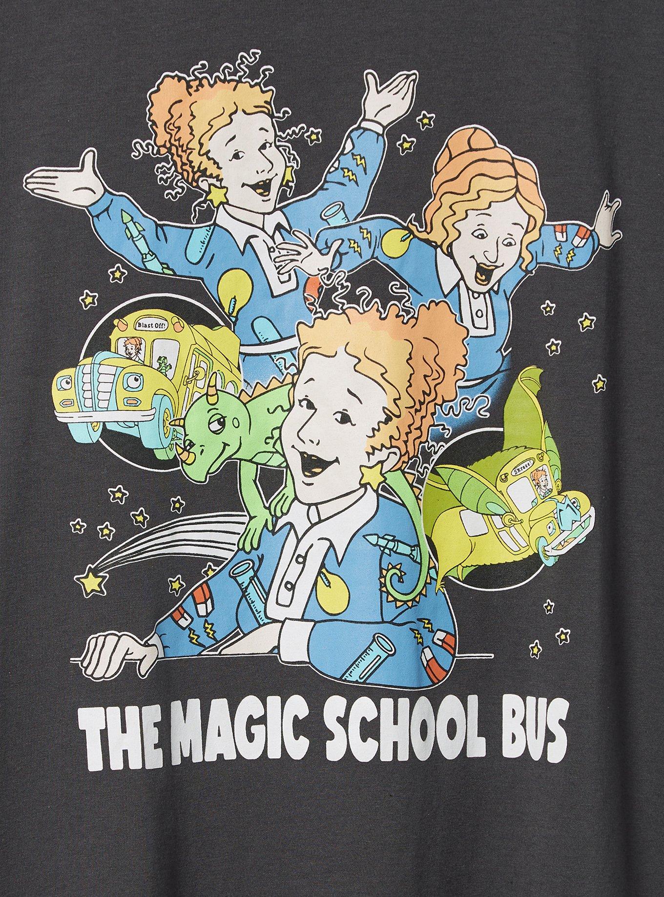 Plus Size - The Magic School Bus Classic Fit Cotton Crew Tee - Torrid