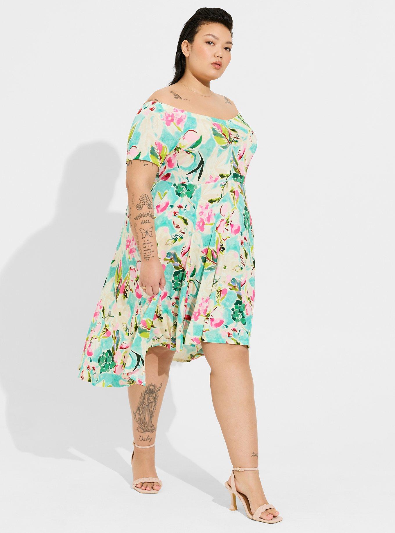 Torrid plus shop size dresses