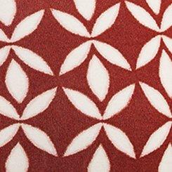 Midi Button-Front Dress, GEO BATIK ROASTED RUSSET, swatch