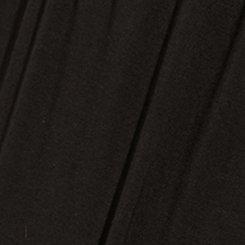 Super Soft Sweetheart Ruched Babydoll Top, DEEP BLACK, swatch