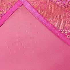 Boudoir Strappy High Waist Thong Panty, FUCHSIA RED, swatch