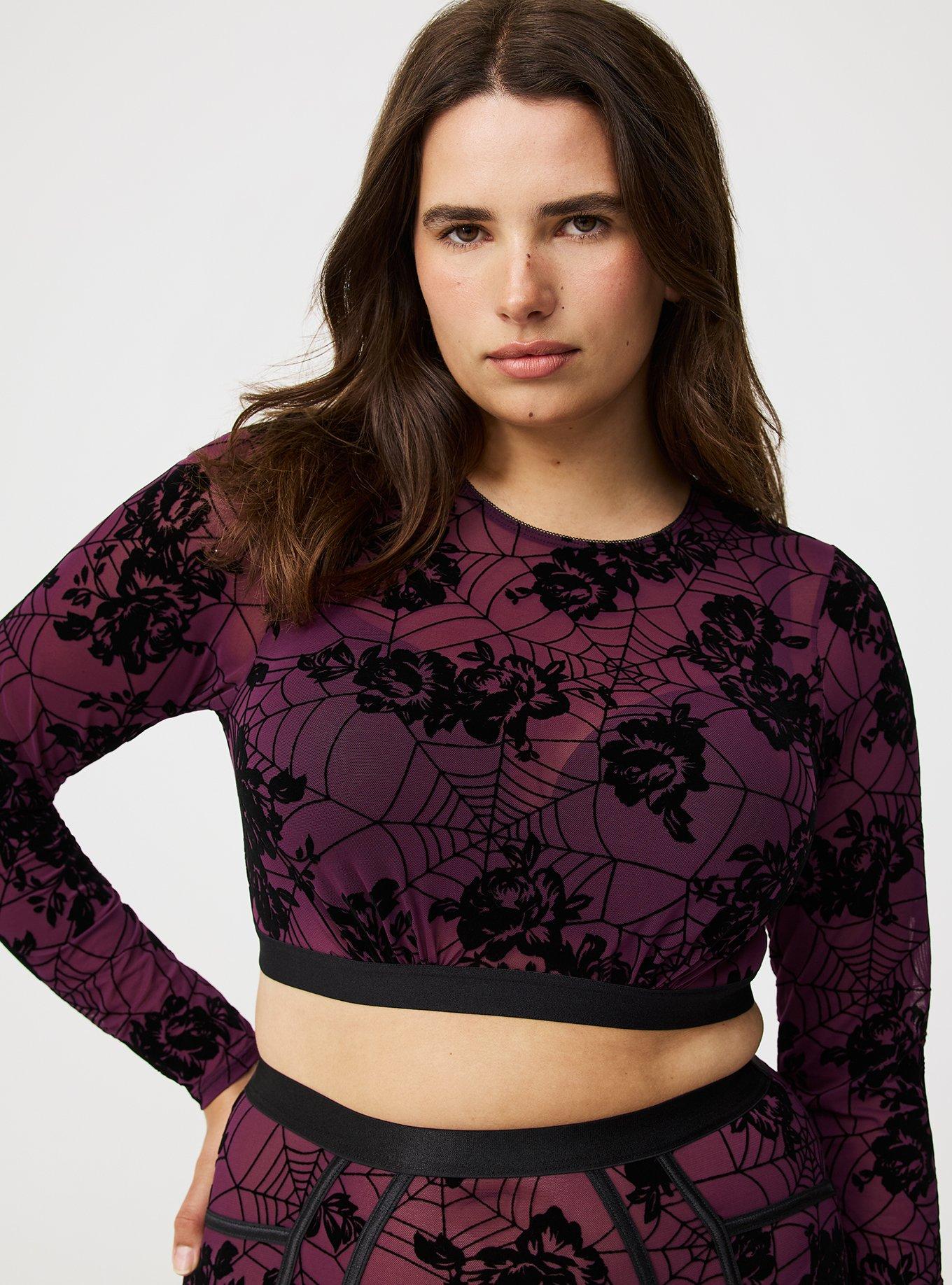 Mesh Under-It-All Crop Top