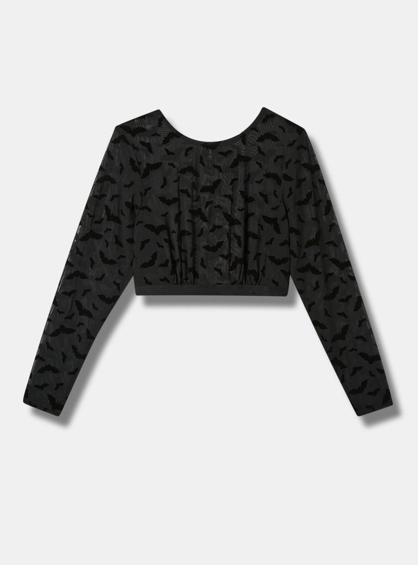 Mesh Under-It-All Crop Top, , flat