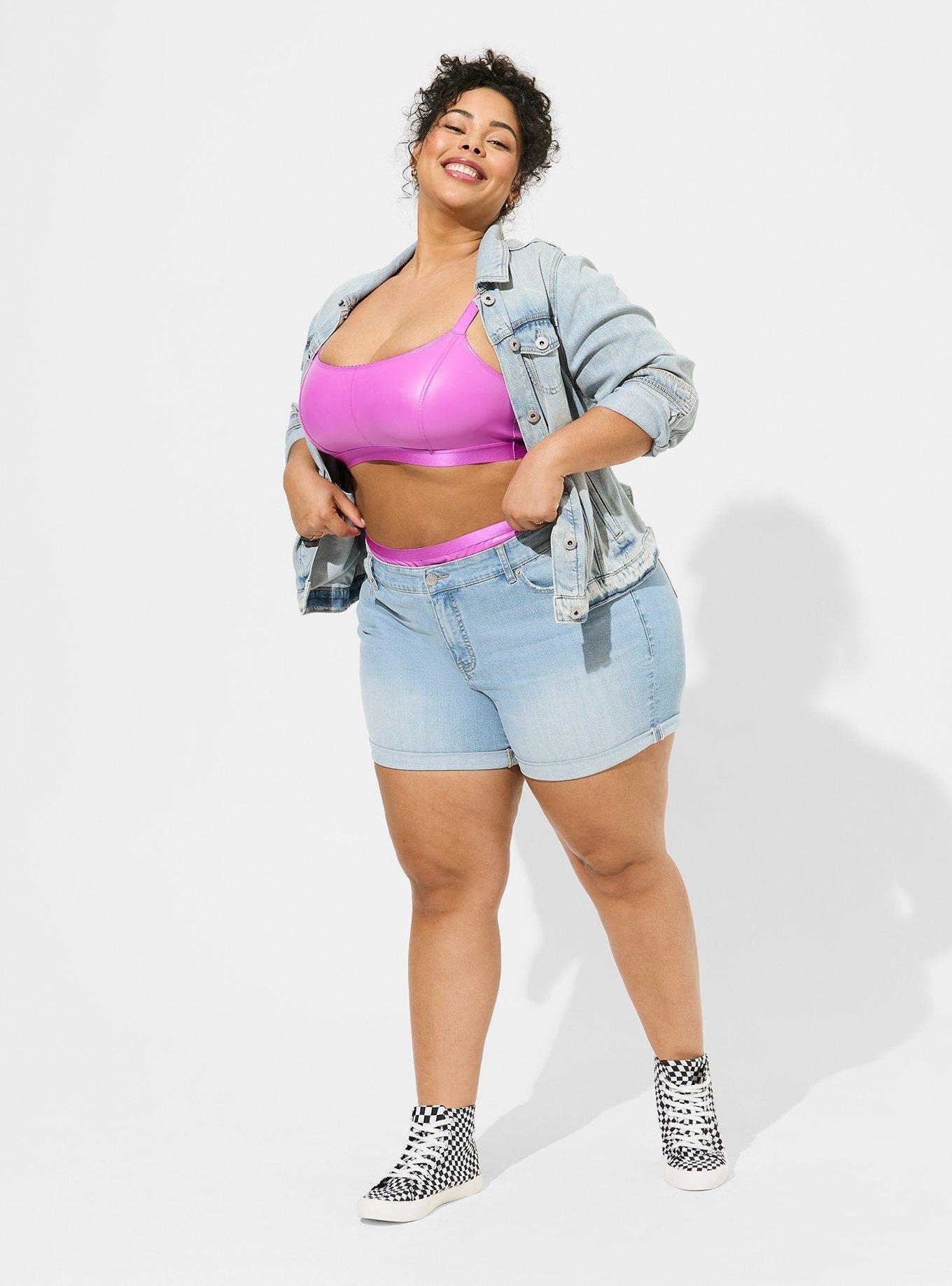 Pleather Wireless Bralette