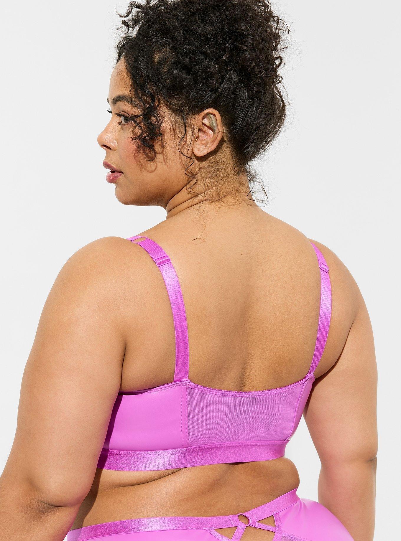 Pleather Wireless Bralette