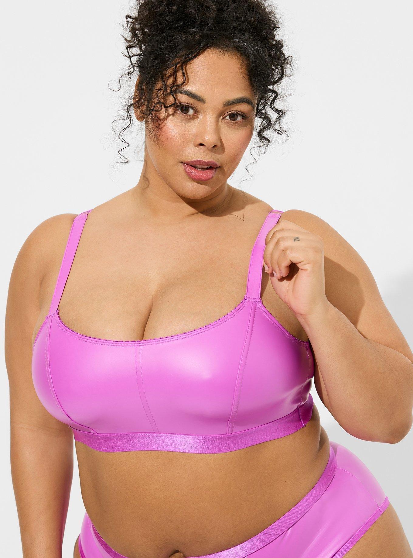 TORRID Pleather Wireless Bralette