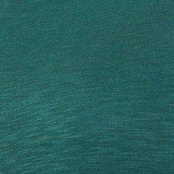Cotton Modal Slub Crew Neck Flutter Sleeve Tee, DEEP TEAL, swatch