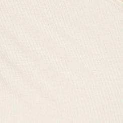 Fitted Super Soft Rib V-Neck Novelty Sleeve Surplice Top, PRISTINE, swatch