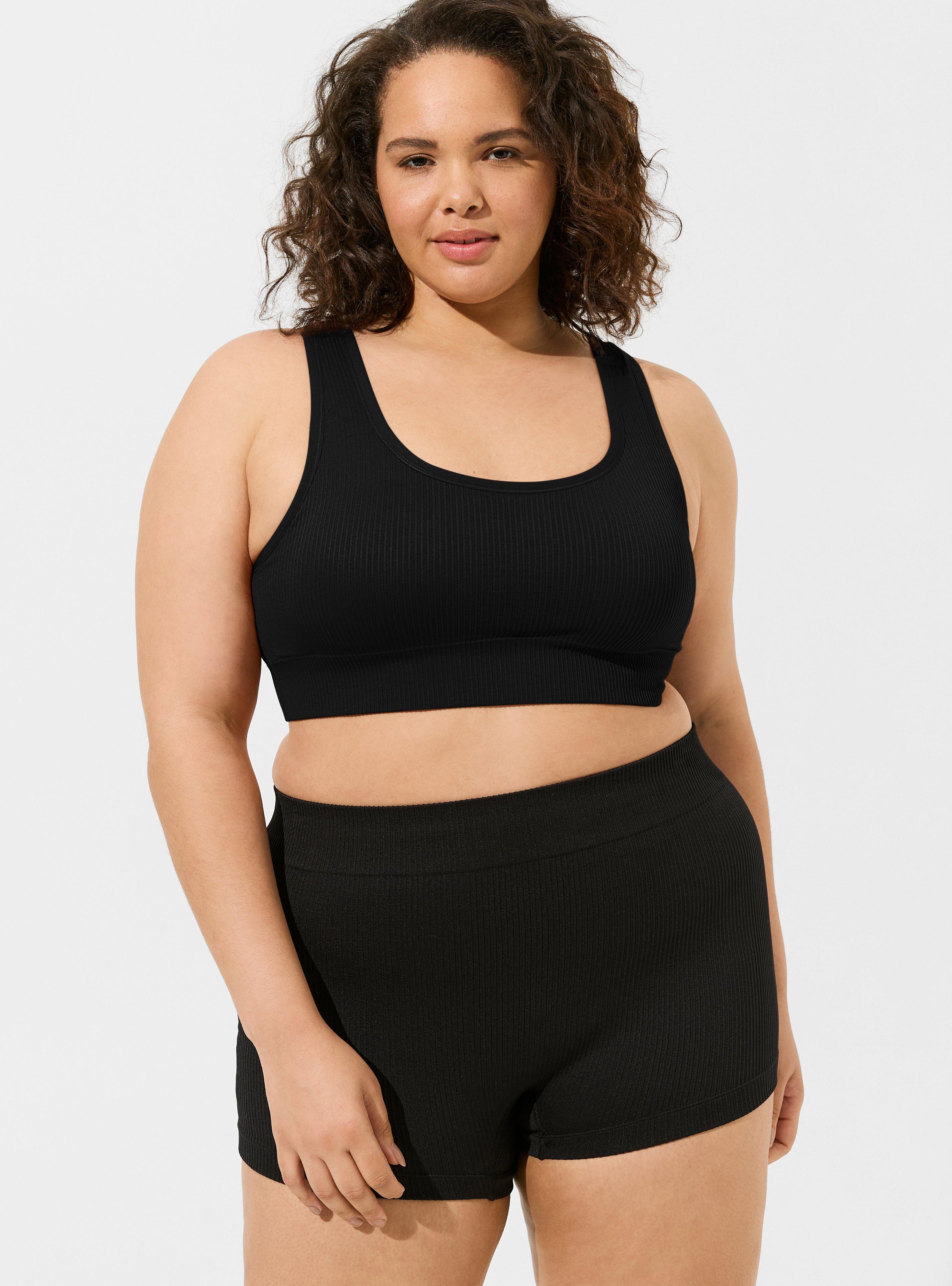 Seamless Rib Mid-Rise Shortie Panty