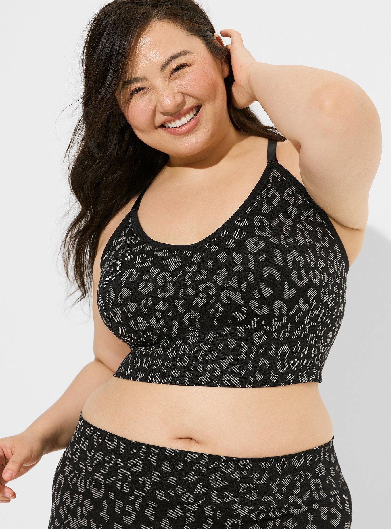 Seamless Jacquard Bra