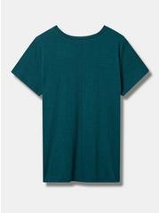 Looking For A Sign Vintage Heritage Crew Neck Tee, DEEP TEAL, alternate