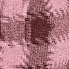 Plus Size Gauze Sleep Short, EPIC PLAID, swatch