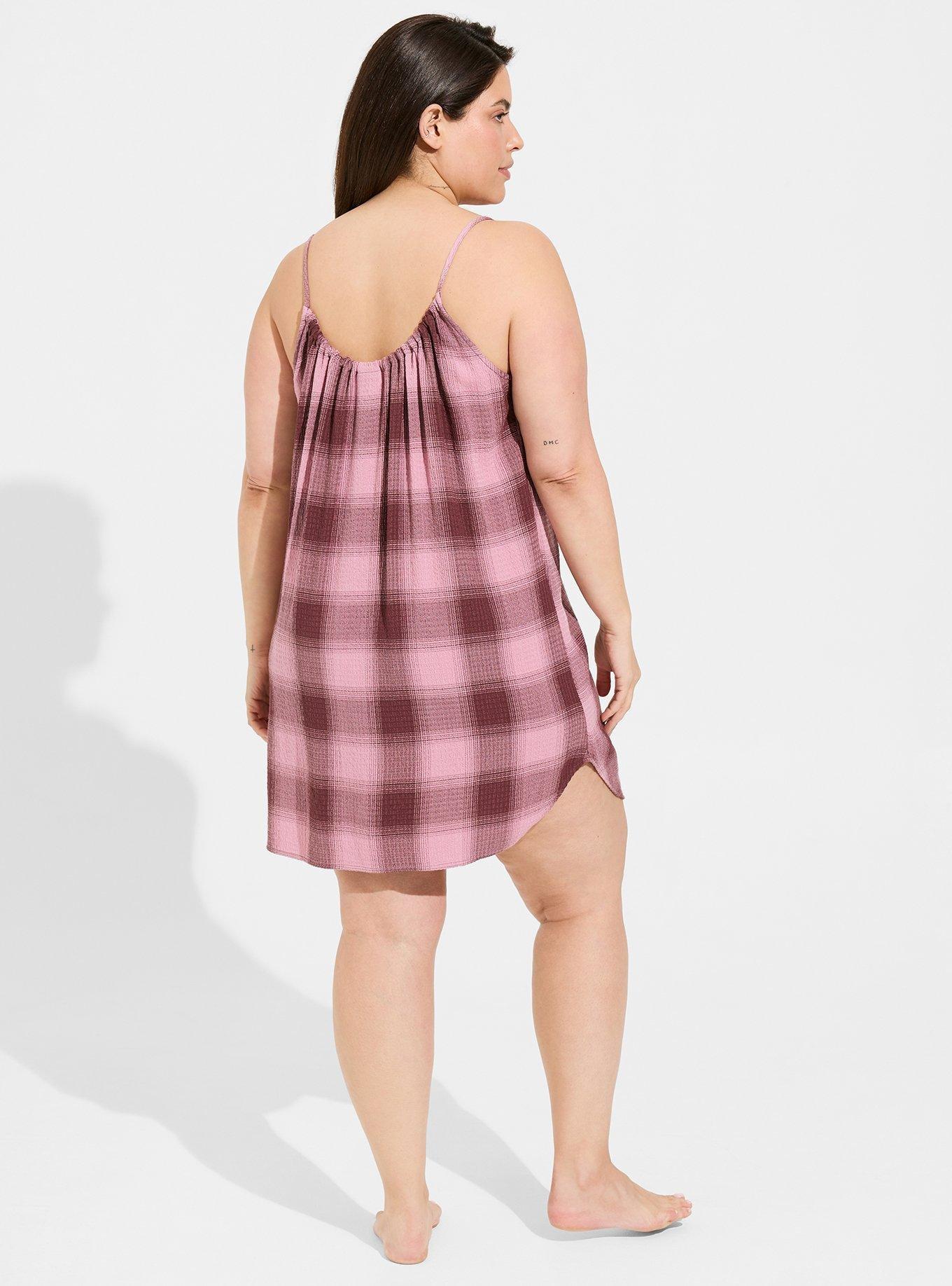 Plus Size Gauze Bow Front Cami Sleep Gown Torrid